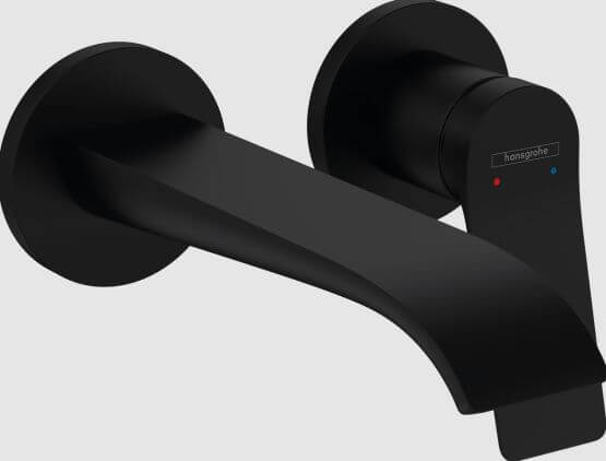 Jednouchwytowa Bateria Umywalkowa Podtynkowa Vivenis Czarny Mat 75050670 Hansgrohe