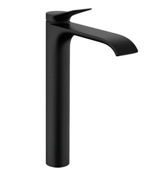 Jednouchwytowa Bateria Umywalkowa Vivenis Czarny Mat 75042670 Hansgrohe