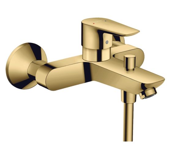 Jednouchwytowa Bateria Wannowa Talis E Złoty Optyczny Polerowany 71740990 Hansgrohe