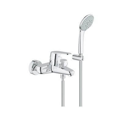 Jednouchwytowa Bateria Wannowa Z Zestawem Prysznicowym Eurodisc Cosmopolitan 33395002 Grohe