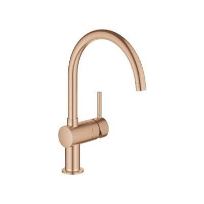 Jednouchwytowa Bateria Zlewozmywakowa Minta Brushed Warm Sunset 32917DL0 Grohe