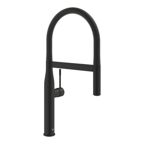 Jednouchwytowa Bateria Zlewozmywakowa Essence Phantom Black 30503KF0 DN 15 Grohe