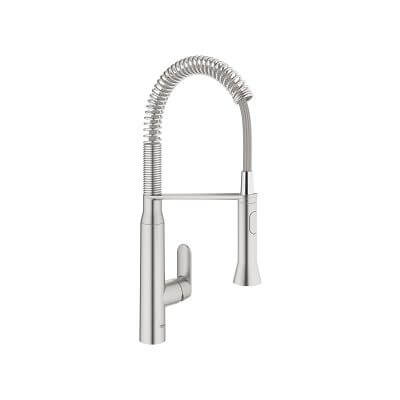 Jednouchwytowa Bateria Zlewozmywakowa K7 Stal Nierdzewna 31379DC0 Grohe