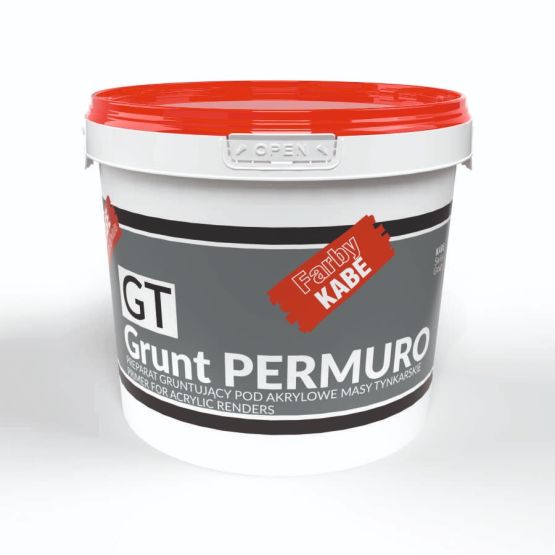 Preparat Gruntujący Permuro Pod Akrylowe Masy Tynkarskie 5L Kabe