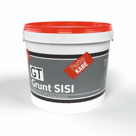 Preparat Gruntujący Pod Silikatowo-Silikonowe Masy Tynkarskie Si-Si GT Biały 10L Kabe