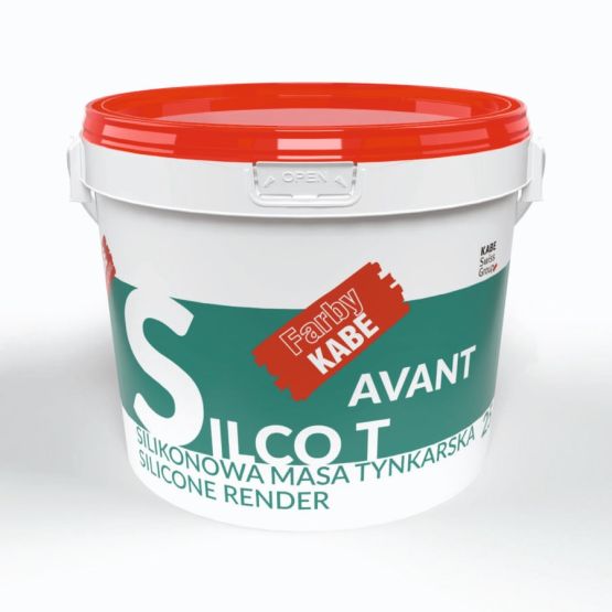 Tynk Silikonowy Silco T Avant 1,5 mm Biały Baza C 25 Kg Kabe