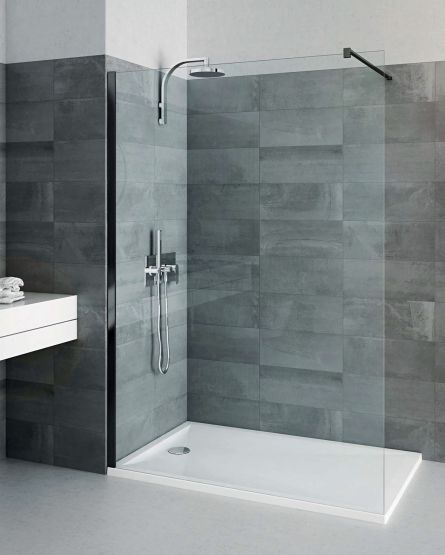 Kabina Walk-In 90cm Black Calida CITWF09020NPF Roth