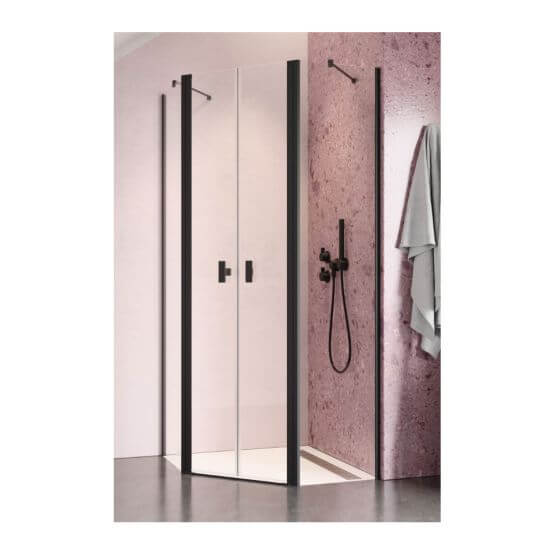 Kabina Symetryczna Nes PTD Czarna 80x90 10051000-54-01+10051200-54-01 Radaway