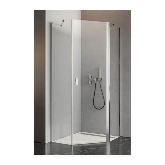 Kabina Asymetryczna Nes PTJ 80x100 Prawa 10052000-01-01R+10052400-01-01 Radaway