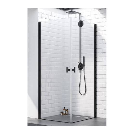 Kabina Nes 8 KDD I Czarna 100 Część Prawa 10071100-54-01R Radaway