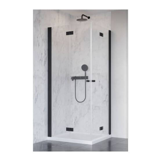 Kabina Nes KDD B Czarna 100 Część Lewa 10024100-54-01L Radaway