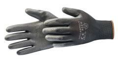 Rękawice Robocze Nylonowe Czarne L KAEM