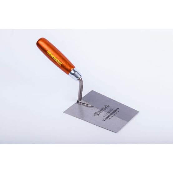 Kielnia Trapezowa Szeroka Ze Stali Sprężystej 180 mm Uchwyt Drewno Goldmurit