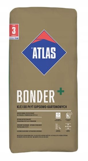 Klej Do Płyt Bonder G-K 20 Kg Atlas