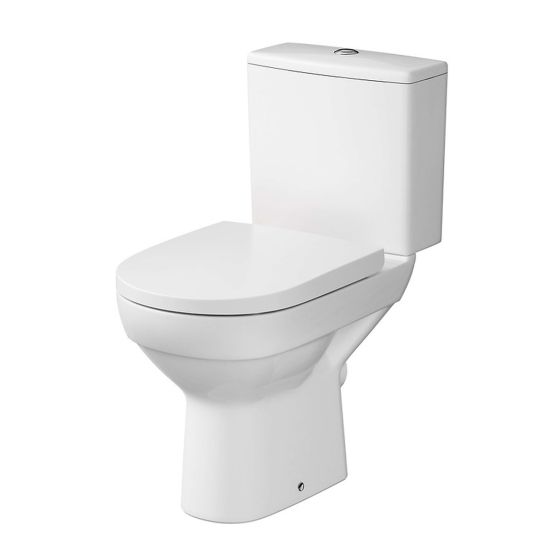 Kompakt WC Z Deską Wolnoopadającą City Biały K35-035 Cersanit