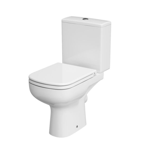 Kompakt WC Z Deską Wolnoopadającą Colour Biały K103-027 Cersanit