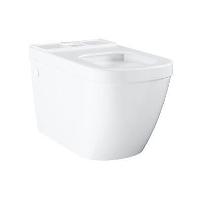 Kompaktowa Miska WC Stojąca Euro Ceramika Biel Alpejska 3933800H Grohe