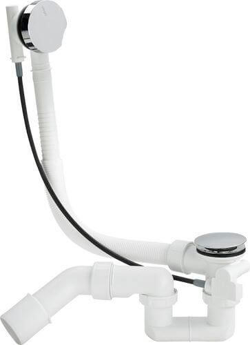 Komplet Odpływowo-Przelewowy Wannowy Simplex Chrom 495121 Viega