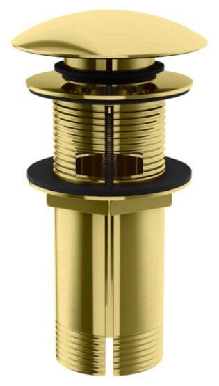 Korek Umywalkowy Experience Brushed Gold EGDB Kohlman