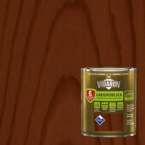 Lakierobejca Ochronno Dekoracyjna Palisander Królewski L08 4.5 L Vidaron