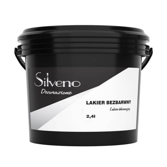 Lakier Dekoracyjny Bezbarwny 2,4L Silveno