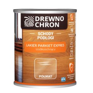 Lakier Parkiet Ekspres Półmat 0,75 L Drewnochron