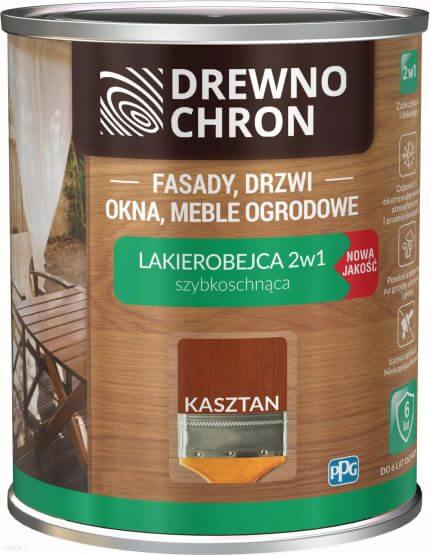 Lakierobejca 2 W 1 Kasztan 0,2L Drewnochron