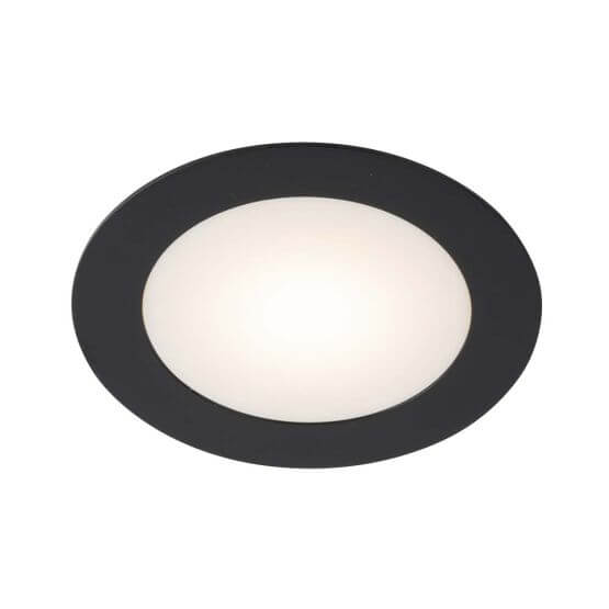 Lampa wpuszczana Tottori IL - Czarna IP44 4000K 8579 Antigo