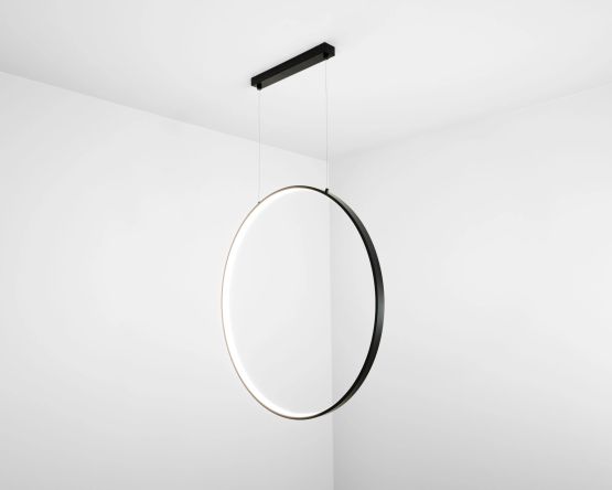 Lampa Wisząca Aplis Top M Black 3000K 126502 Aio