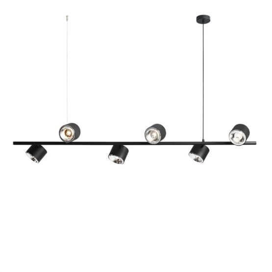 Lampa Wisząca Bot 6 Black 1047K Aldex
