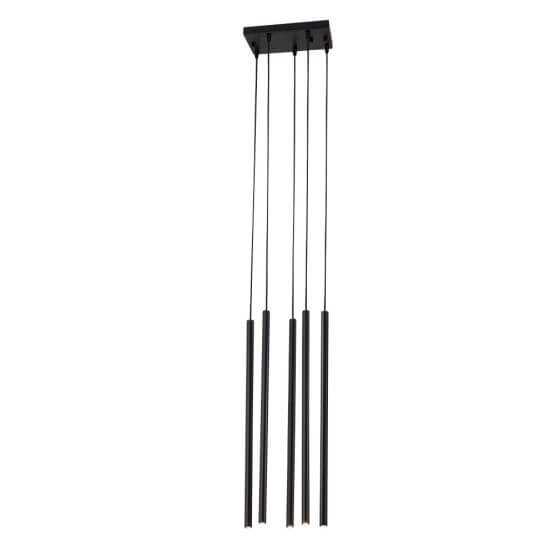 Lampa wisząca Kosame 5 - Czarna 7848 Antigo
