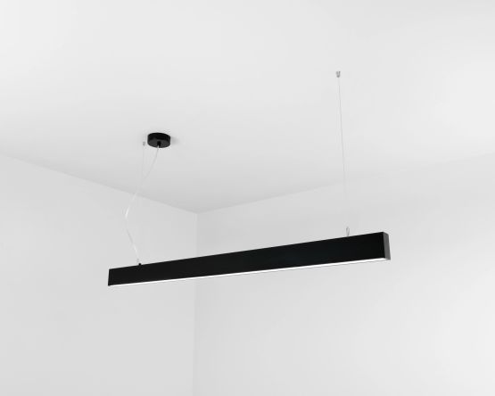 Lampa Wisząca Kubus Pendant L Black 4000K 119602 Aio