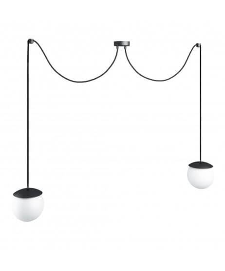 Lampa Wisząca KUUL F2 Czarny KLF222P2 Ummo