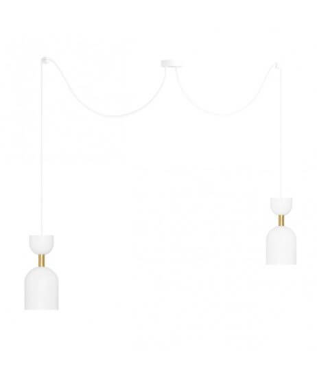 Lampa Wisząca Supuru 2 Biały SUM231P2 Ummo