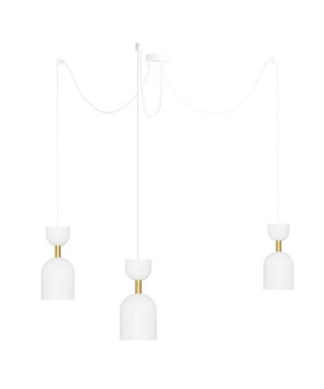 Lampa Wisząca Supuru 3 Biały SUM331P2 Ummo