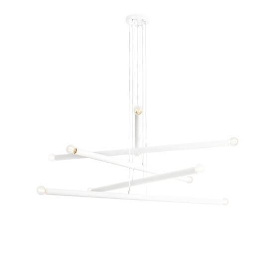 Lampa Wisząca Tubo 10 White 1072M Aldex
