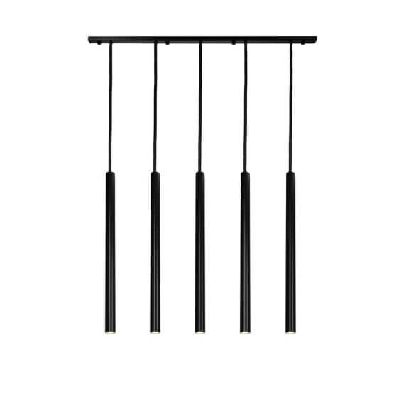 Lampa wisząca Yabu 5 - Czarna 5528 Antigo