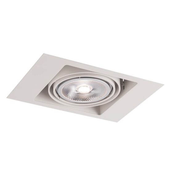 Lampa wpuszczana Muko Biały 7346 Antigo