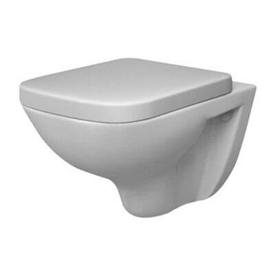 Podwieszana Miska WC + Deska Wolnoopadająca Senner Square 53cm Lecico