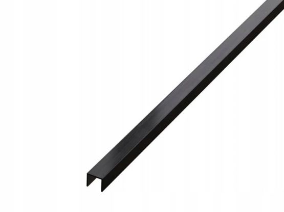 Listwa Profil U Czarny Mat 1x244 cm Gandalf