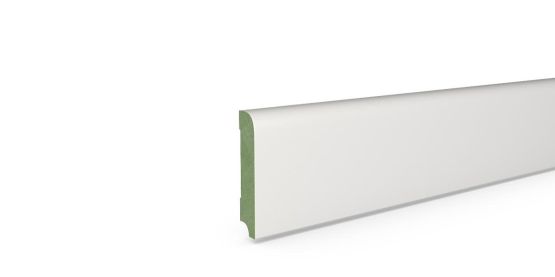 Listwa Przypodłogowa R10 Biały 264x6 Kasolik