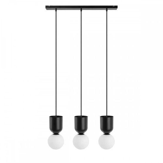 Lampa Wisząca Luoti 3L Czarny LUL322P0 Ummo
