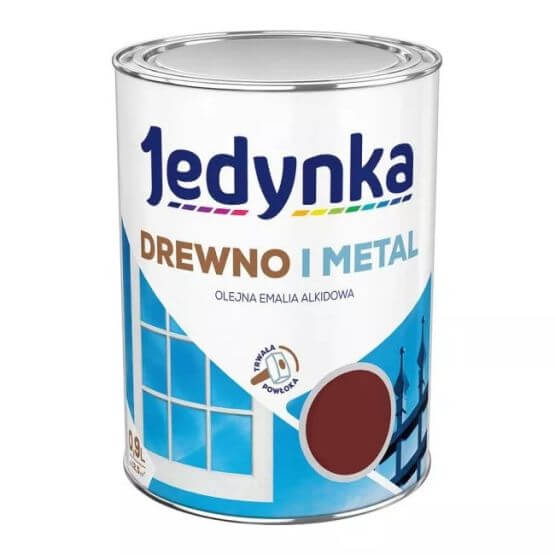 Farba Drewno I Metal Mahoń 0,9L Jedynka-Tikkurila