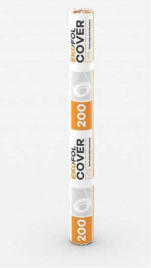 Folia Ochronna Erg Czarna Cover 5x20m Bieruń