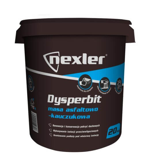 Masa Asfaltowo-Kauczukowa Dysperbit 20 Kg Nexler