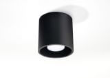 Plafon ORBIS 1 Czarny SL.0016 Sollux
