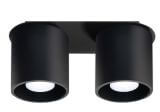 Plafon Orbis 2 Czarny SL.0054 Sollux
