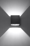 Kinkiet Quad 1 Czarny SL.0057 Sollux