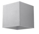 Kinkiet Quad 1 Szary SL.0058 Sollux