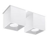 Plafon Quad 2 Biały SL.0065 Sollux